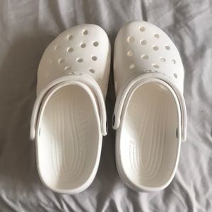 White Crocs
